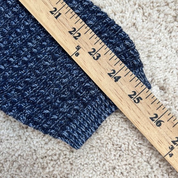 JEANNIE PIERRE  Womans Knit Sweater XL Blue Long Sleeve Crew Neck Pull Over NWT - Picture 12 of 14